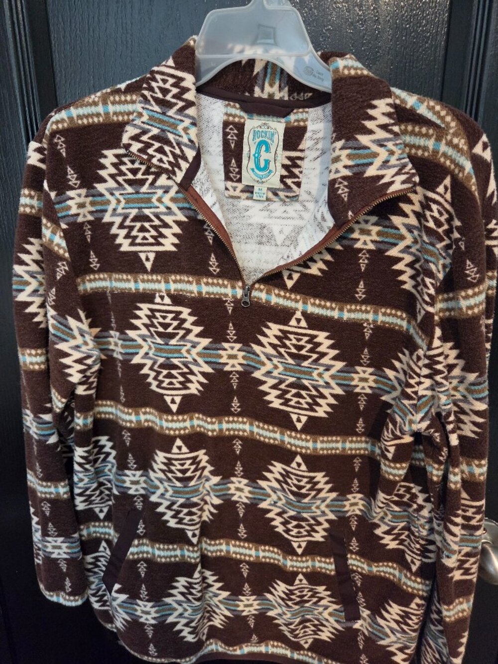 Rockin C Western Wear Womens  Pullover Jacket size Medium